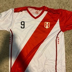 XL Peru Soccer Jersery